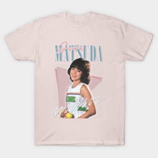 Seiko Matsuda / Retro 80s Fan Art Design T-Shirt